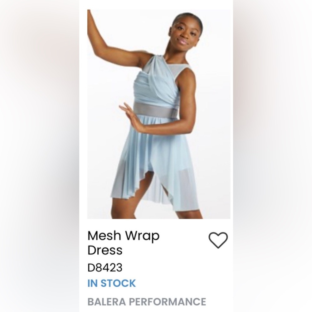 Wesimann Balera Lyrical Costume size MC